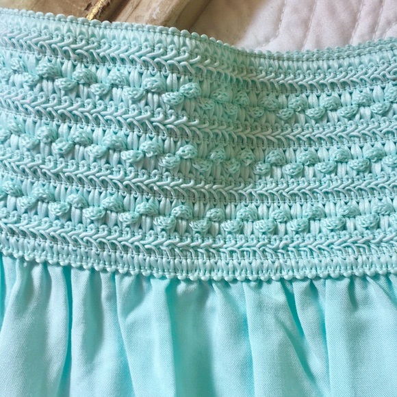 Tiffany Blue Off Shoulder Dress - Picture 8 of 11